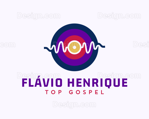 Logo Flavio Henrique Top Gospel